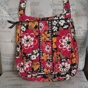 Bittersweet Flap Messenger Shoulder Bag Red Orange